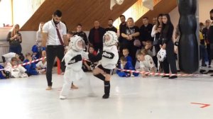 Первое детское соревнование Артема по КУДО. Дети 6 лет. Школа КУДО Эдгара Коляна Лидер Иваново.