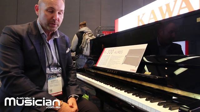 NAMM Show 2019: KAWAI AURES K300 HYBRID UPRIGHT PIANO смотреть онлайн