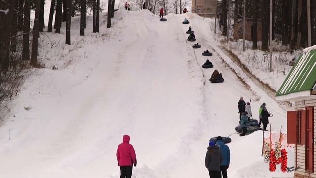 Покатушки на ватрушках смотреть онлайн