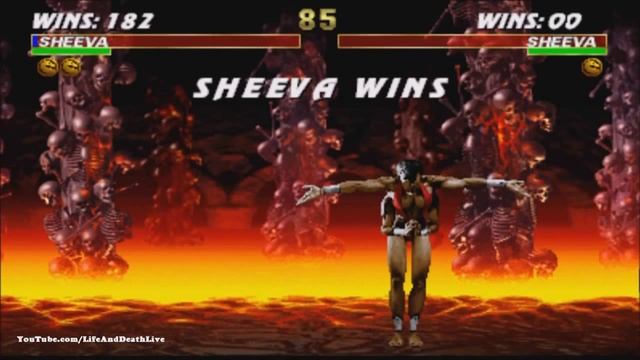 Ultimate Mortal Kombat 3 - Sheeva fatality, animality, friendship, babality смотреть онлайн