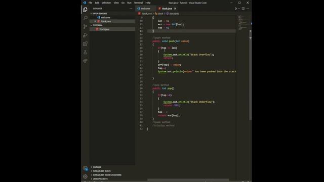 Stacks Implementation in Java | Data Structures | DSA | Computer | Class 11 & 12 | 2021 смотреть онлайн