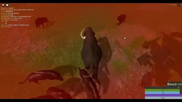 Roblox Cenozoic survival Daeodon army vs Mammoth смотреть онлайн