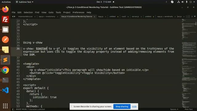 Vue JS 3 Tutorial for Beginners #22 Mastering Conditional Rendering in Vue.js 3 смотреть онлайн