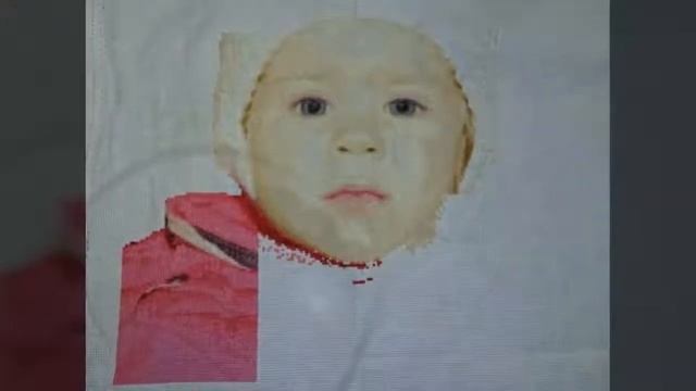 Вышивка крестиком. Портрет. смотреть онлайн