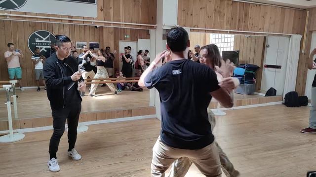 Clement and Celine, Brazilian Zouk Demo, Bleu Blanc Zouk, Paris, 09th July 2022 смотреть онлайн