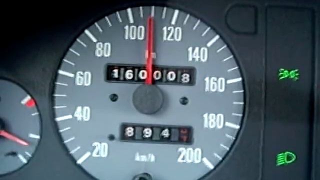 Skoda Racing - Felicia (stock!) Acceleration 100 km/h - 120 km/h in 5. Gear