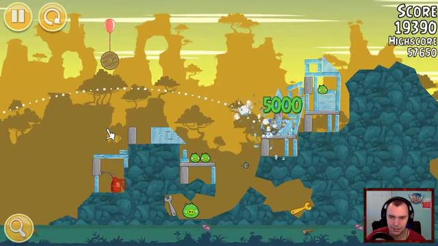 Let's play Angry Birds #108 - Steine, Reifen und Probleme [100%, PC, HD] смотреть онлайн