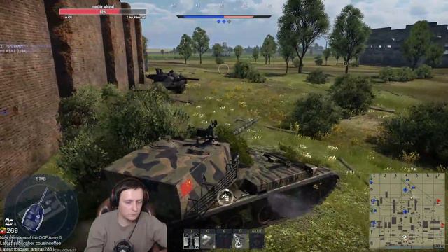 INTENSE TANK BATTLE - 8.7 Chinese Tank Line Up in War Thunder - Trenlass смотреть онлайн