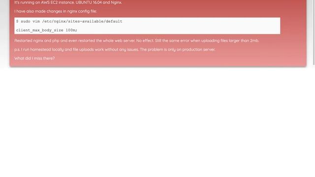 Laravel file uploads failing when file size is larger than 2mb смотреть онлайн