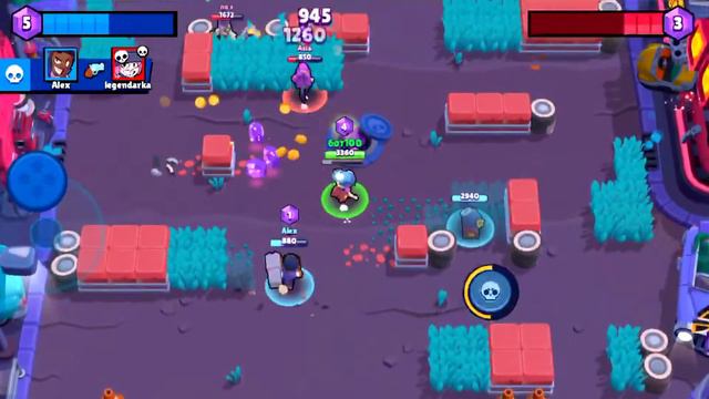 Brawl Stars захват кристаллов 17: 0 смотреть онлайн