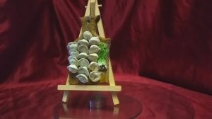 Панно из соленого теста "Пельмешки"