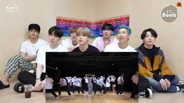 BTS Reaction to LISA - 'LALISA' DANCE PRACTICE VIDEO смотреть онлайн