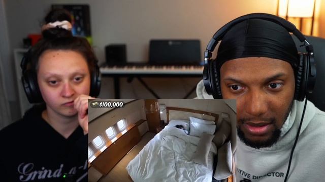 $1 vs $500,000 Plane Ticket! - MrBeast (Reaction) смотреть онлайн
