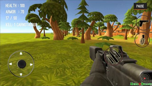 Dinosaur Hunter Dino City 2021 Angry Dinosaurs Shooting Games Android iOS Gameplay #2 смотреть онлайн