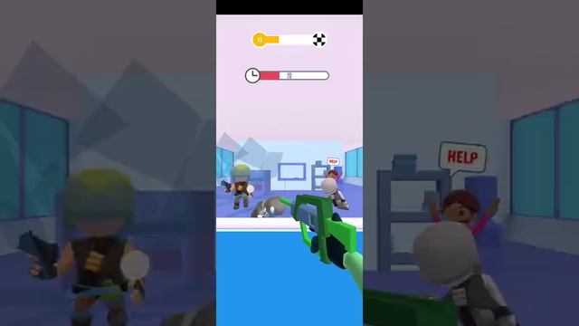 Shoot Them All - Gameplay Walkthrough Part 1 Levels 1-20 (Android & iOS) смотреть онлайн