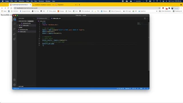 Pagination in PHP [Part 1] смотреть онлайн