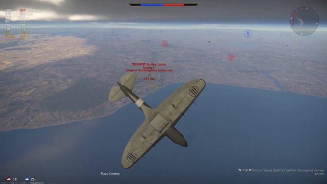 The Spaghetti MONSTER! Re.2005 serie 0 - Italy - War Thunder Review! смотреть онлайн