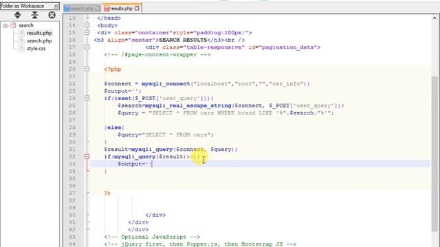 Creating a PHP Search system with source code смотреть онлайн