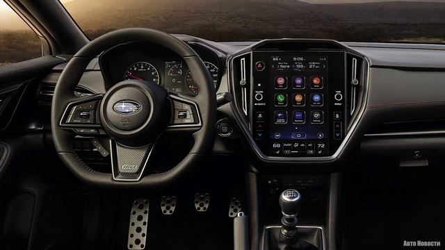 Subaru WRX 2022 года это сочетание усиленного шасси, новых технологий и роскоши смотреть онлайн