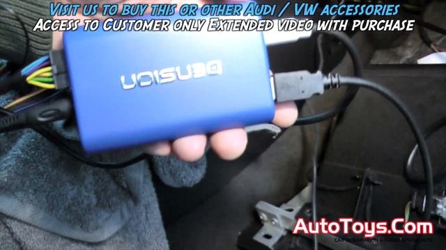 Audi ALLROAD BLUETOOTH & IPOD, Dension GBL3AU2 A2DP AVRCP by AUTOTOYS.COM смотреть онлайн