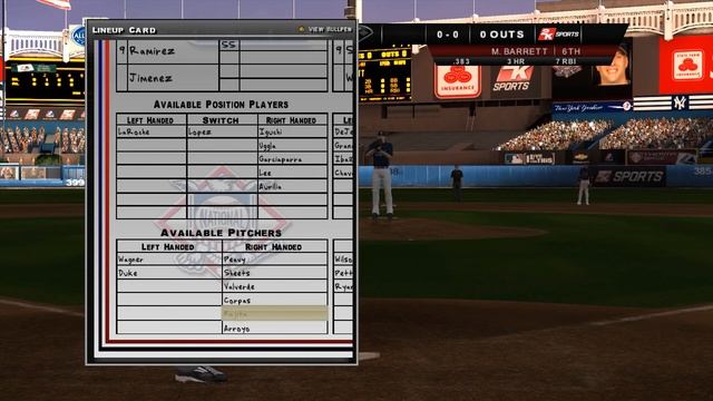 MLB 2K8 Franchise Gameplay: All-Star Game in New York смотреть онлайн