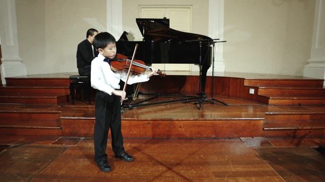 SAMUEL TAN 8 Years Old/ Kabalevsky Violin Concerto