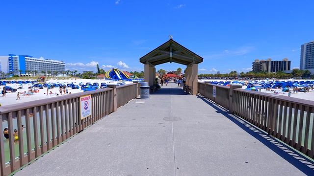 [4K] Walking around Clearwater Beach, Florida, September 2022, 4K Travel смотреть онлайн