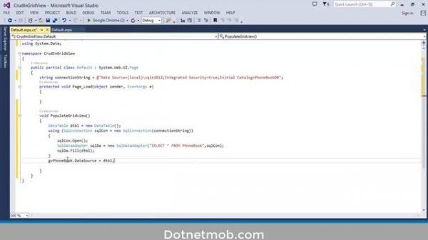 C# Asp.Net Gridview - Insert Update and Delete With SQL Server