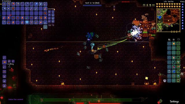 Terraria [Secrets Of The Shadows] Let's Play Episode 17: I Love It When Golem Breaks! смотреть онлайн