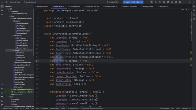 Food Ordering App Backend #13 - Order Placement & Item History Retrieval - Android Studio Project смотреть онлайн
