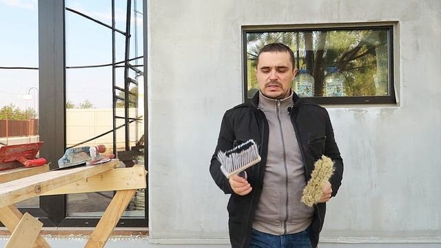 Штукатурные работы по фасаду. Выставочный дом. г. Рязань смотреть онлайн