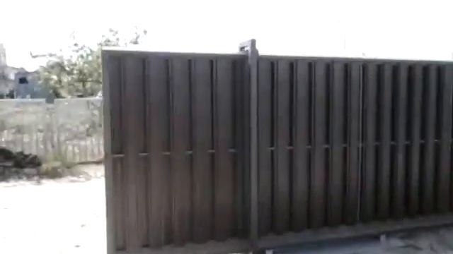 Откатные ворота в Херсоне. смотреть онлайн
