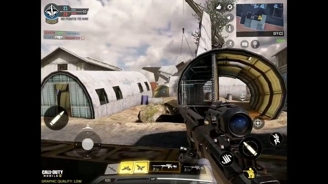 Taking down enemies with Sniper – Call of Duty Mobile смотреть онлайн