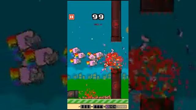Let's play Flappy Crush (Nyan cat edition) :D смотреть онлайн