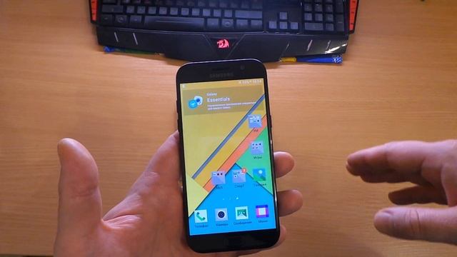 -sia- обзор Samsung A5 2017 - Экран ! смотреть онлайн