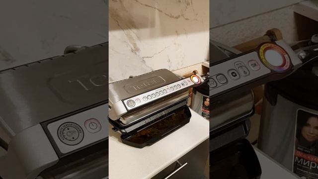 Цыпленок на гриле. Электрогриль TEFAL OPTIGRILL+ XL смотреть онлайн