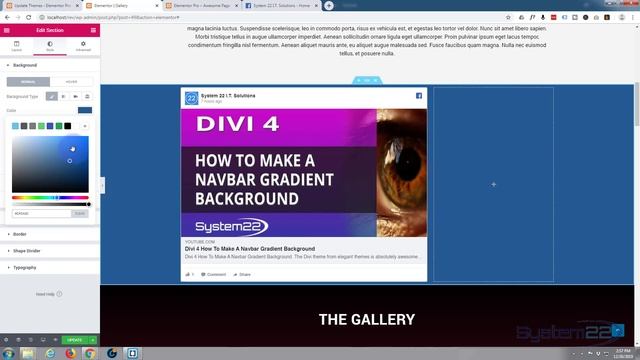 Elementor WordPress Plugin Embed A Facebook Post смотреть онлайн