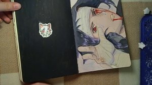 обзор скетчбука! ?⭐коты воители