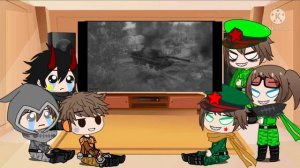 реакция танков на видео (gacha club)