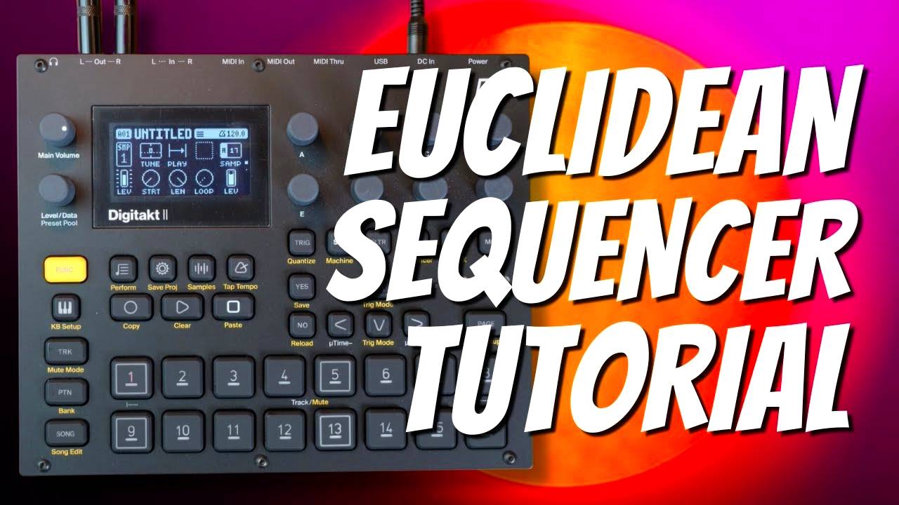 Elektron Digitakt II: Euclidean Sequencer