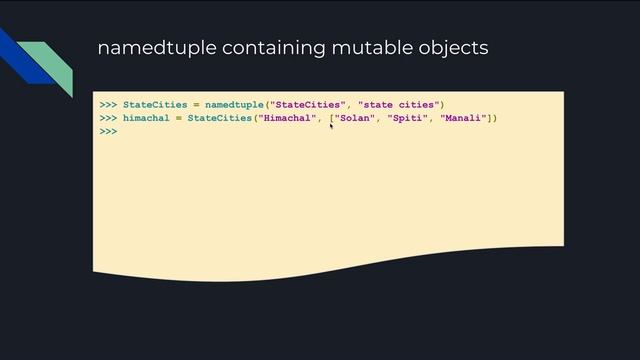 namedtuple in Python (Hindi) смотреть онлайн