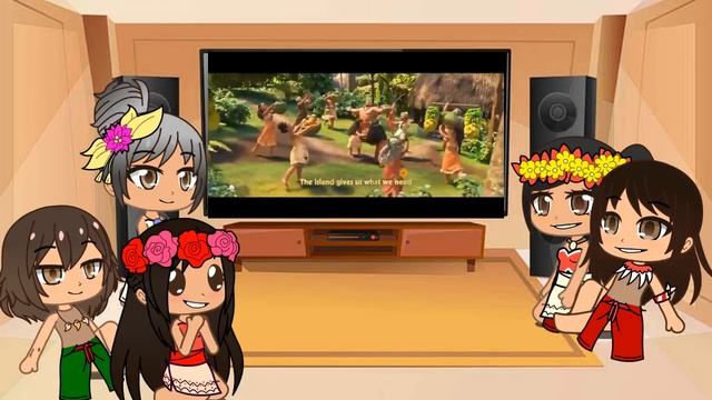 Moana's Family and maui React's смотреть онлайн