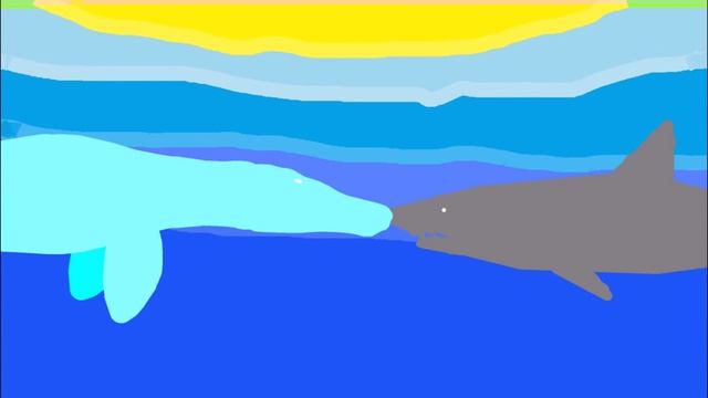 Carcharodon Megalodon Vs Pliosaurus Macromerus(read Descr.)