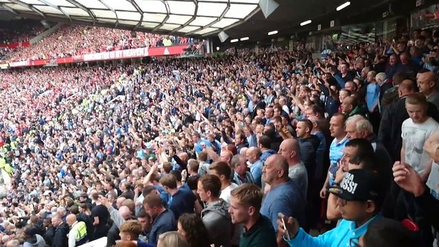 Man City fans in old trafford смотреть онлайн