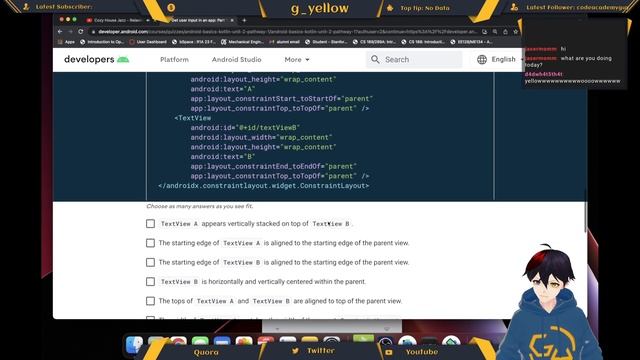 Android Basics in Kotlin | Unit 2: Layouts | Quiz | Pathway 1 | Part 2 смотреть онлайн