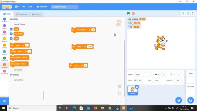 #LearnpythonwithCastorClassesin30days- Day:3 Employing Variables Using Scratch смотреть онлайн