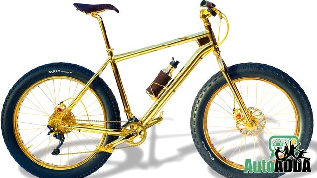 Pure Gold 24karat $1M Mountain Bike Unveiled ! смотреть онлайн