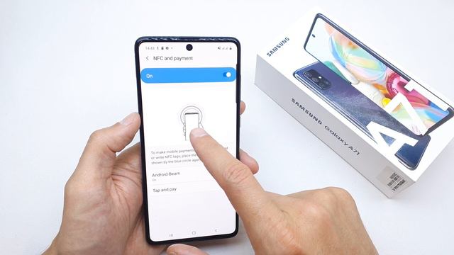 How to enable NFC in Samsung A71 смотреть онлайн