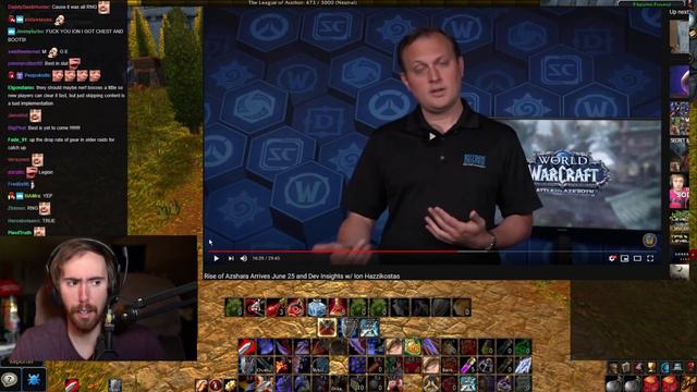 Asmongold Reacts To Rise Of Azshara Dev Insight And Classic WoW Release смотреть онлайн