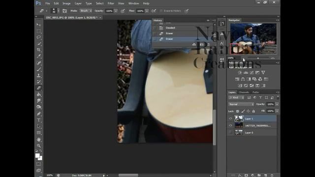 How to Change Background and Apply High Lightning Effects - Photoshop CS-6 смотреть онлайн